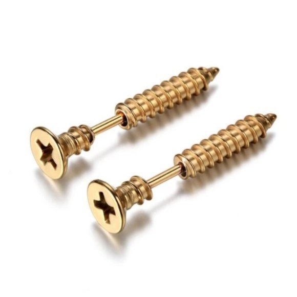 Anthropologie Jewelry - Anthro Screw IT Earrings